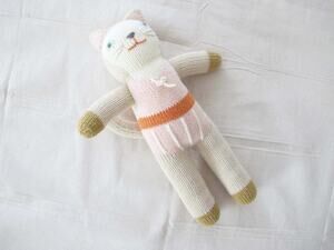 Blabla Colette The Cat Mini Knit Stuffed Animal Plush Doll Toy 12" Cotton 2014